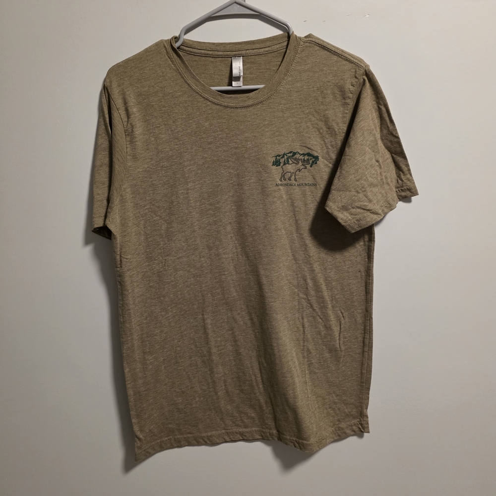 Next Level Apparel Olive Green T-Shirt
